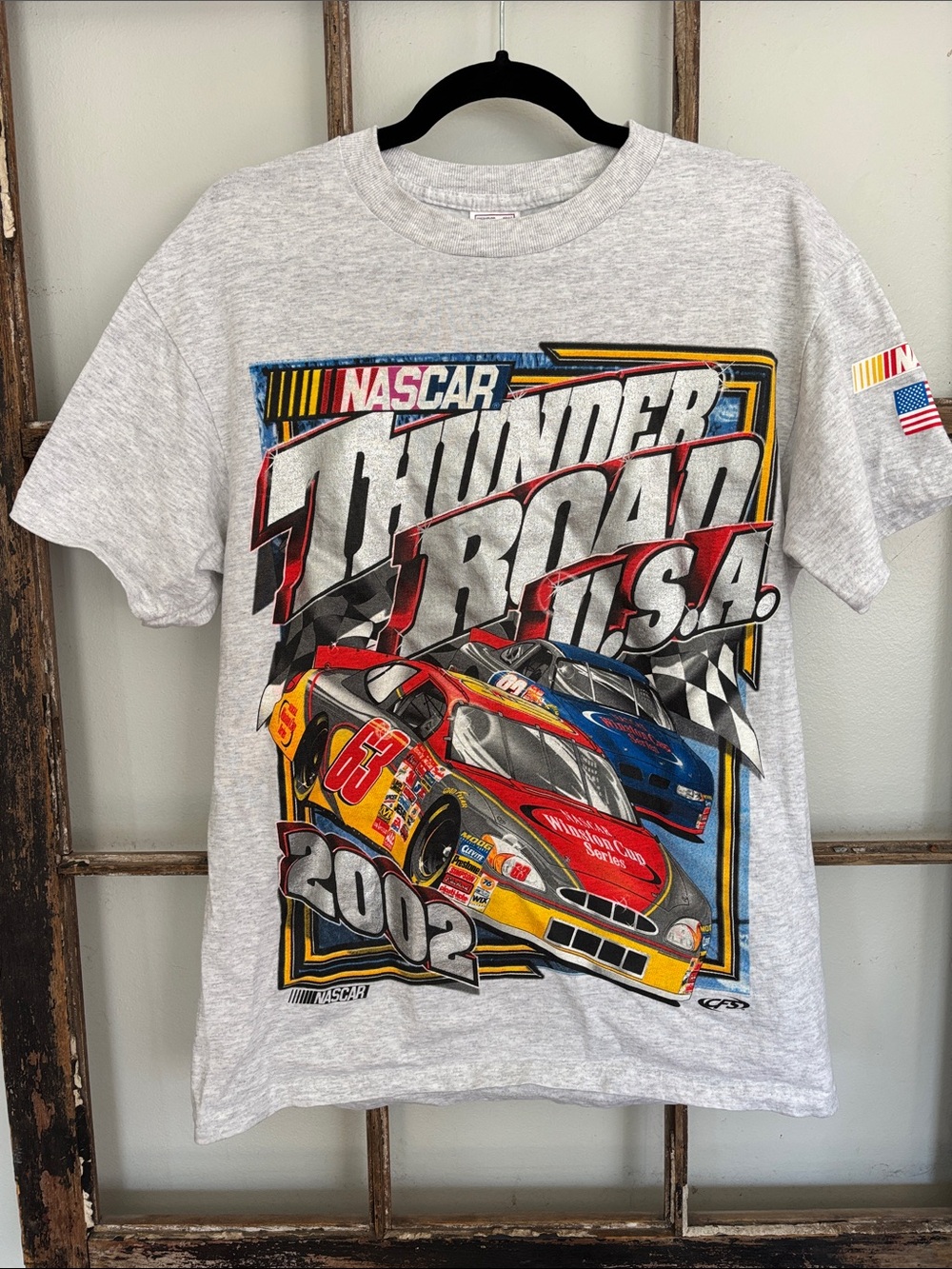 Vintage 2002 NASCAR Thunder Road USA t-shirt